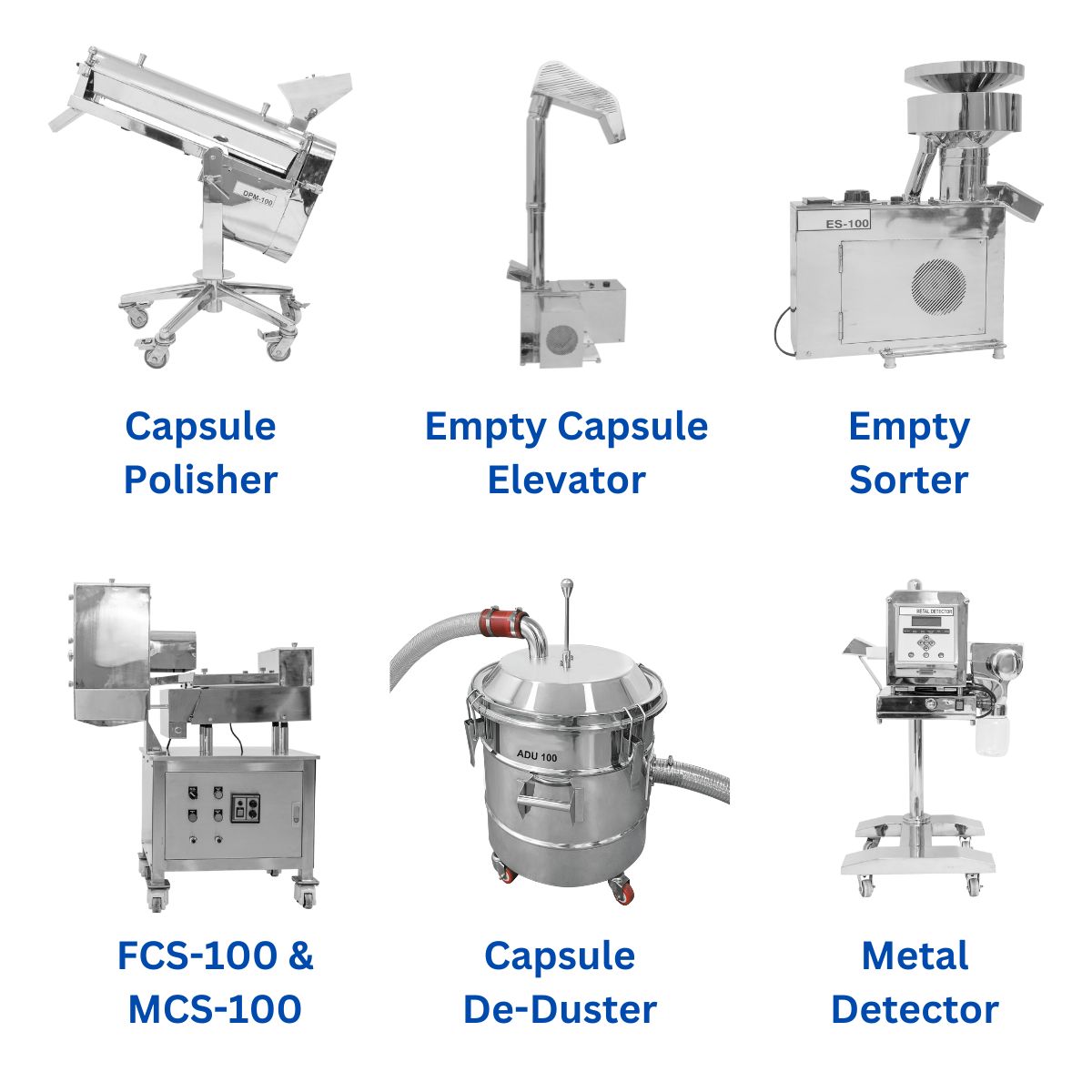 ANCILLARY-EQUIPMENT-FOR-CAPSULE-FILLING-MACHINE ANCILLARY EQUIPMENT FOR CAPSULE FILLING MACHINE